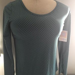 Lularoe Lynnae long sleeve shirt